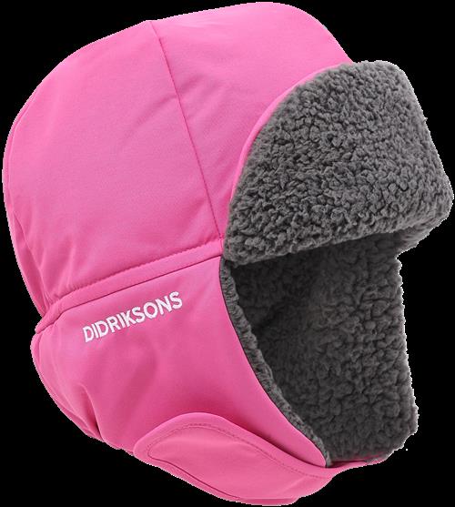 Didriksons Biggles 6 Vinterhue Sweet Pink  Sweet pink-56 cm  Lyserød  56 cm  kvinde