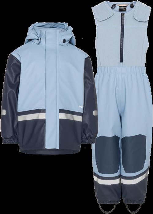 Didriksons Boardman Kids 12 Regnsæt Cloud Blue  Cloud Blue-120 cm  Blå  120 cm  mand