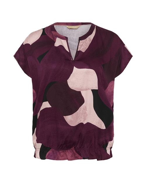 Se CULTURE Bluse 'Dana'  rosé / vinrød / sort ved About You