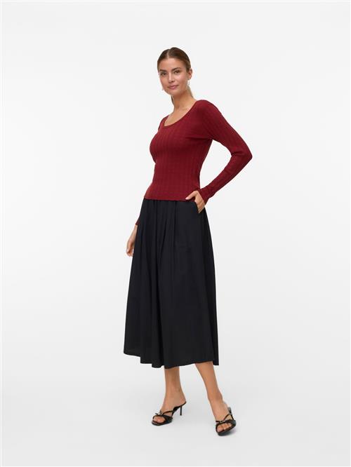 VERO MODA Pullover 'VMWILLOW '  rød