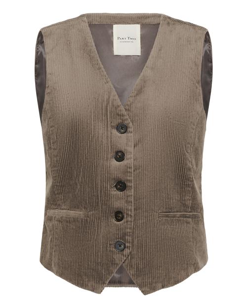 Part Two Vest 'Linka'  mørkebeige