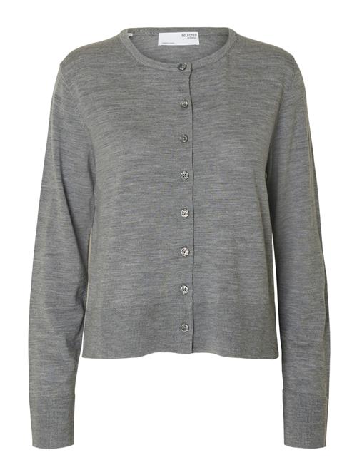 SELECTED Cardigan 'SLFTHEA'  grå-meleret