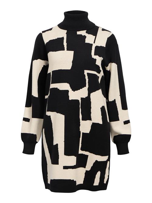 OBJECT Kjole 'OBJRAY'  creme / sort