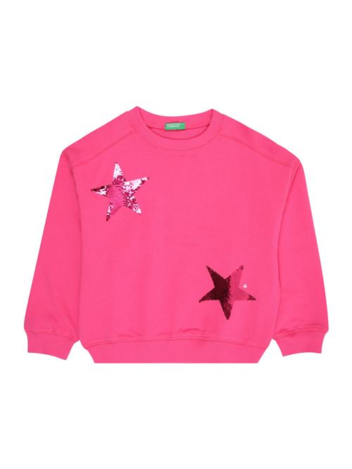 UNITED COLORS OF BENETTON Sweatshirt  mørk pink