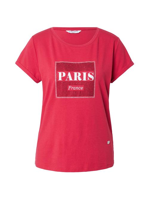 ZABAIONE Shirts 'Au44tumn'  lys rød / transparent / hvid