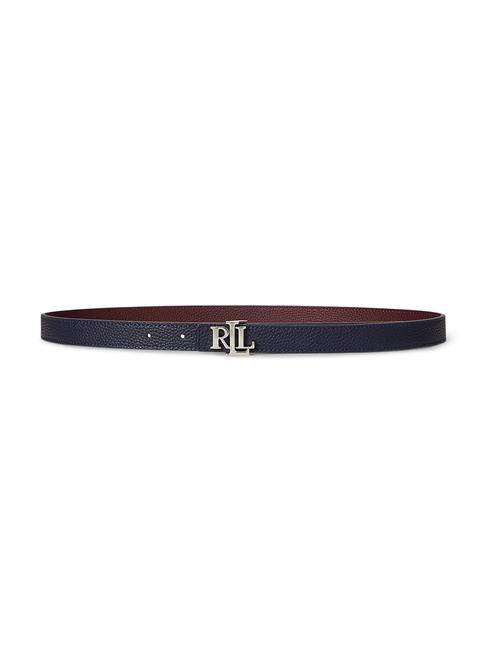Se Lauren Ralph Lauren Bælte 'Vikian'  navy / mørkebrun ved About You