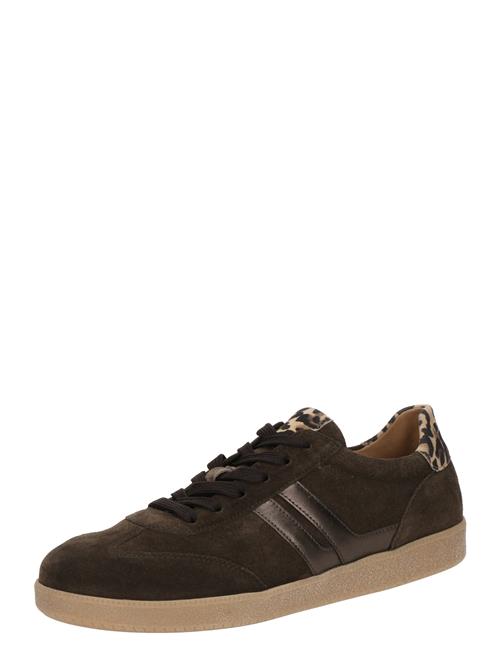 GABOR Sneaker low  brun / cappuccino / mørkebrun