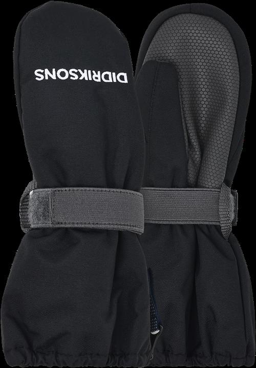 Didriksons Biggles 8 Luffer Med Lynlås Black  Black-0-2 Y  Sort  0-2 år  Unisex