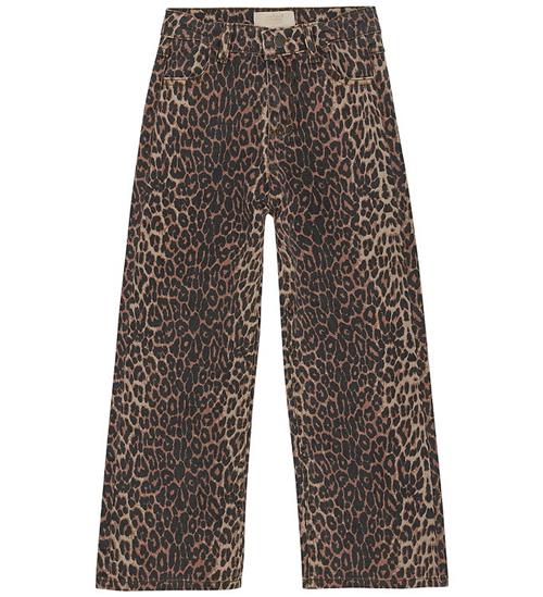 Creamie Jeans - Wide - Brown Leo