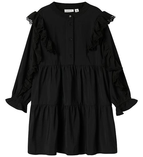 Name It Kjole - Viskose/Nylon - NkfNoparia - Sort