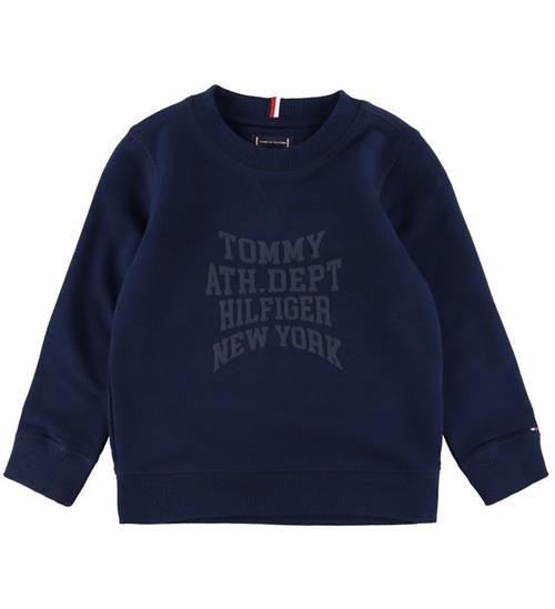 Tommy Hilfiger Sweatshirt - Athletic Varsity - Dark Night Navy m