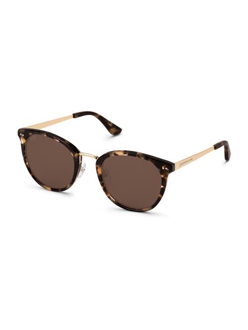 Kapten & Son Solbriller 'Prague Amber Tortoise Brown'  brun / lysebrun