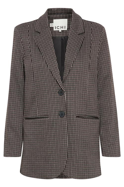 Se ICHI Blazer  brun / sort ved About You