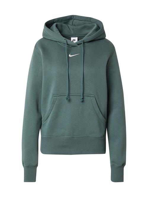 Nike Sportswear Pullover 'PHNX FLC'  mørkegrøn / hvid