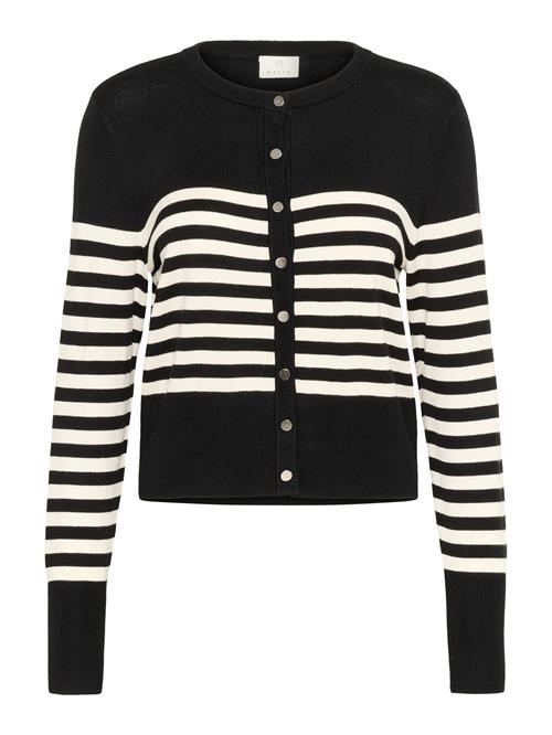 Kaffe Cardigan 'KALizza'  sort / hvid