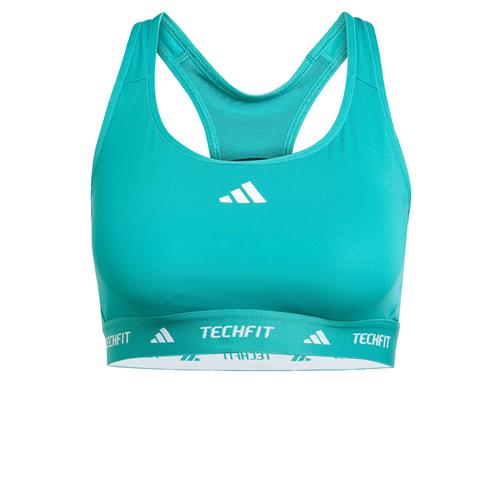 ADIDAS PERFORMANCE Sports-BH  turkis / hvid