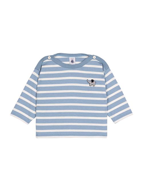 PETIT BATEAU Shirts  dueblå / mørkebrun / grå / hvid