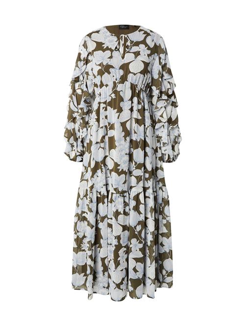 s.Oliver BLACK LABEL Kjole  blå / lyseblå / khaki
