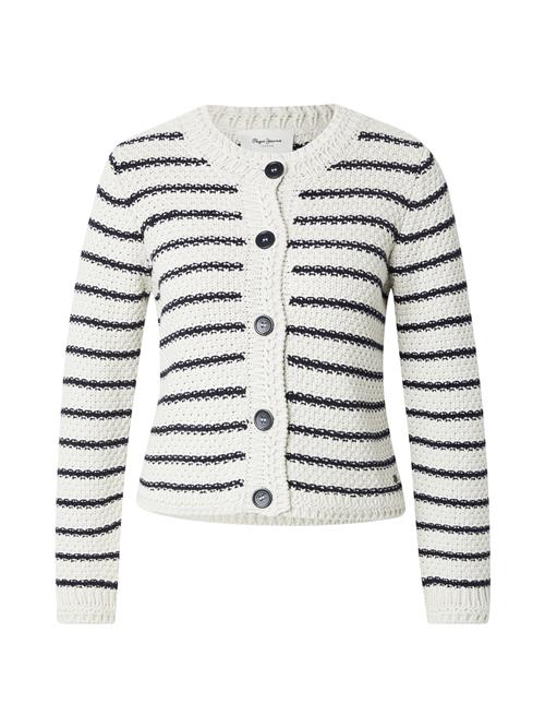 Pepe Jeans Cardigan 'Cassie'  sort / hvid
