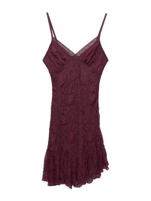 Pull&Bear Kjole  burgunder