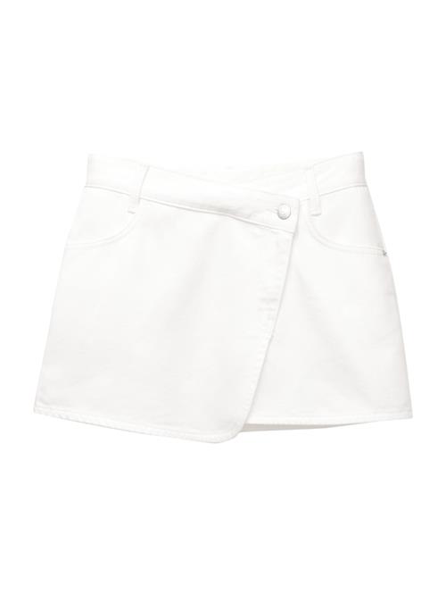 Pull&Bear Nederdel  hvid