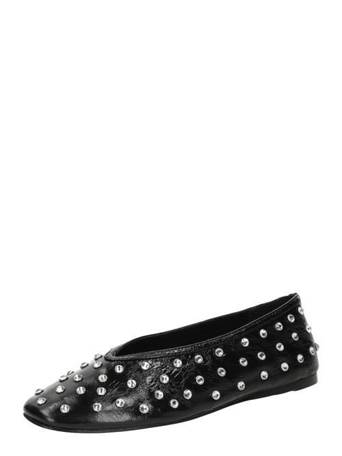 STEVE MADDEN Ballerinasko 'Leni-S'  sort / transparent