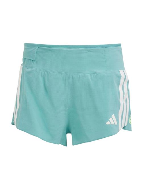 ADIDAS PERFORMANCE Sportsbukser 'ADIZERO GEL'  turkis / lysegrøn / hvid