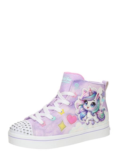 SKECHERS Sneakers 'TWI-LITES 2.0'  lyseblå / lavendel / lys pink / hvid