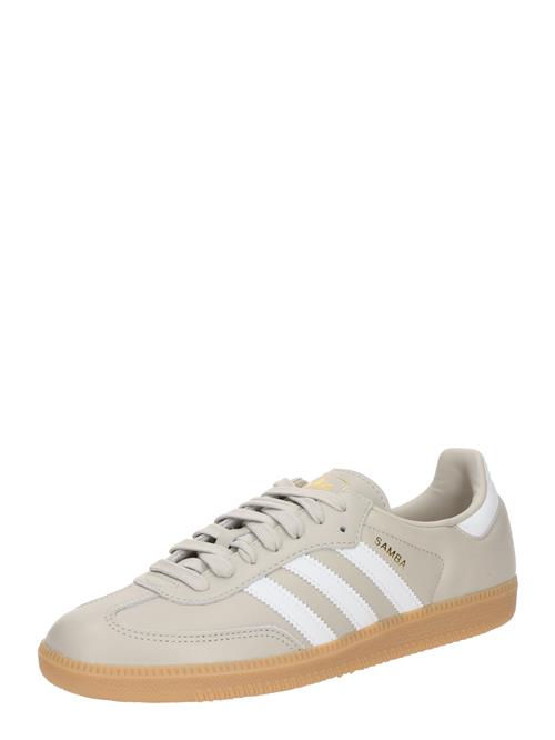 ADIDAS ORIGINALS Sneaker low 'SAMBA'  beige / guld / stone / hvid