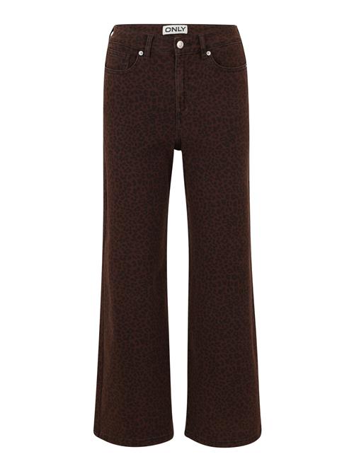 Only Petite Jeans 'ONLMADISON'  mørkebrun / sort