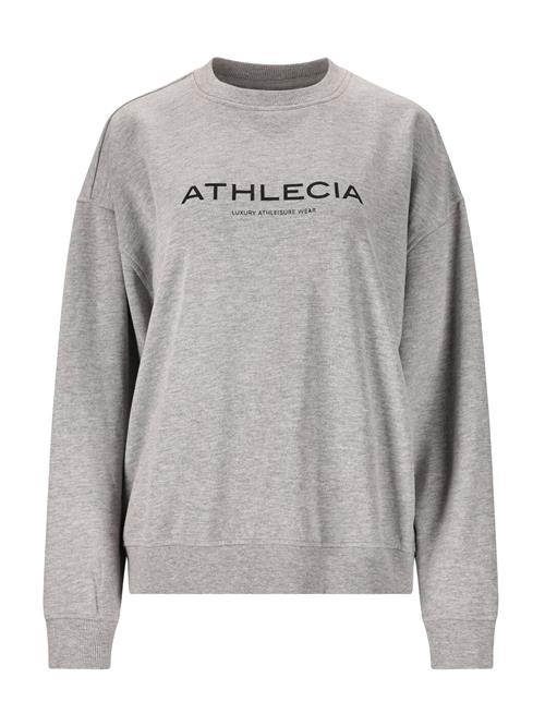 Athlecia Sportsweatshirt 'Atkins'  lysegrå / sort