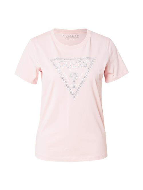 GUESS Shirts  lyserød / sølv / hvid
