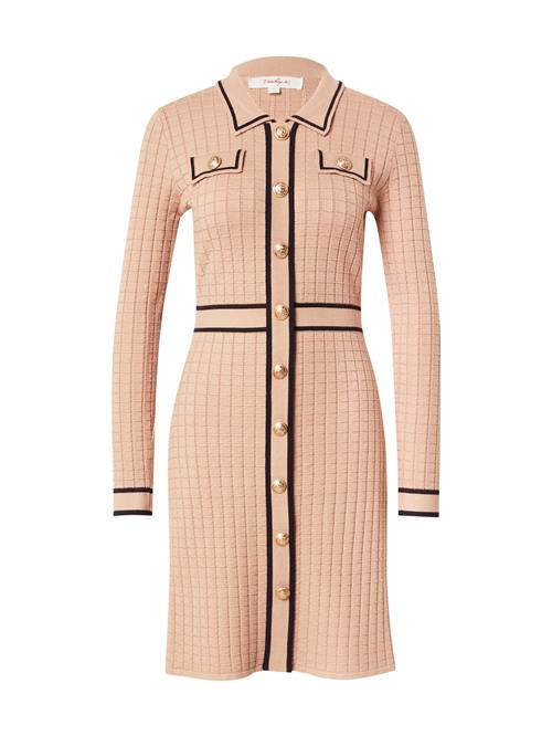 Derhy Blusekjole 'CANDICE'  beige / sort