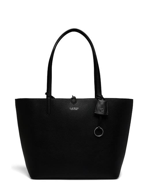 Faux-Leather Reversible Tote Bag Lauren Ralph Lauren Black