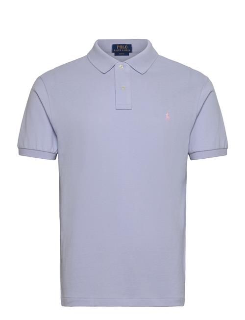 Slim Fit Mesh Polo Shirt Polo Ralph Lauren Blue