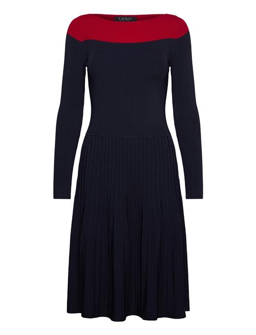 Two-T Pointelle-Knit Dress Lauren Ralph Lauren Navy