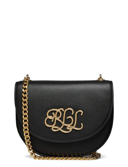 Leather Small Witley Crossbody Lauren Ralph Lauren Black