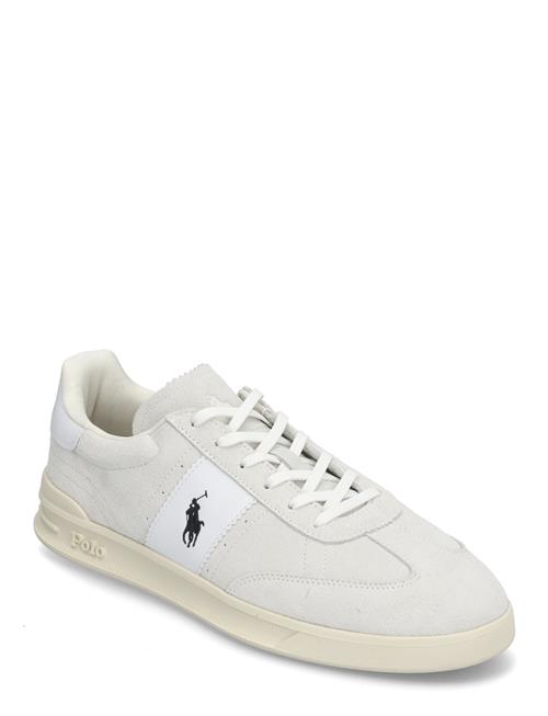 Heritage Aera Suede Sneaker Polo Ralph Lauren White
