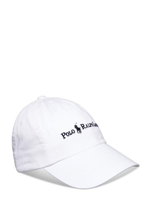 Cotton Twill Ball Cap Polo Ralph Lauren White