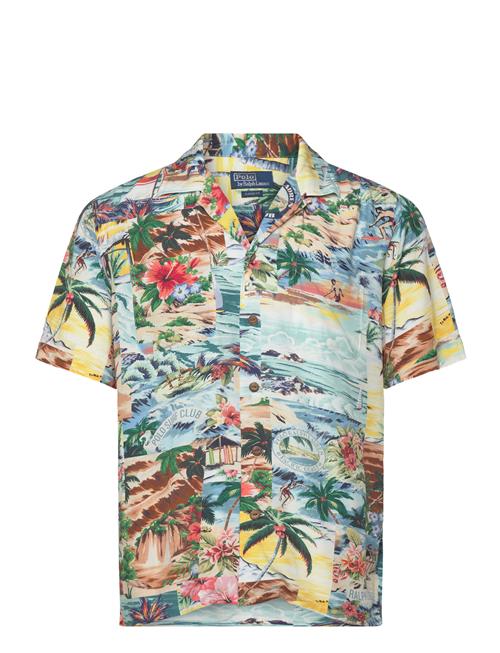 Classic Fit Patchwork-Print Camp Shirt Polo Ralph Lauren Patterned