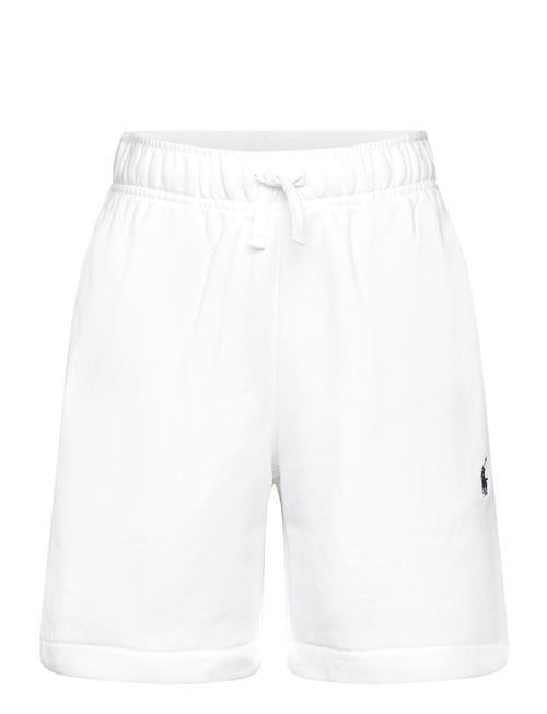 French Terry Drawstring Short Ralph Lauren Kids White