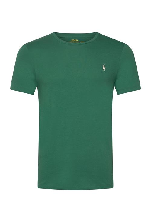Custom Slim Fit Jersey Crewneck T-Shirt Polo Ralph Lauren Green