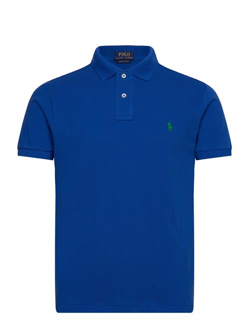 The Iconic Mesh Polo Shirt Polo Ralph Lauren Blue