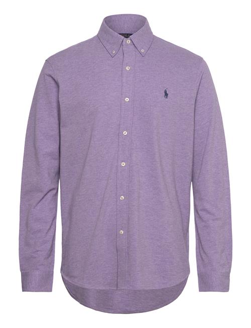 Featherweight Mesh Shirt Polo Ralph Lauren Purple