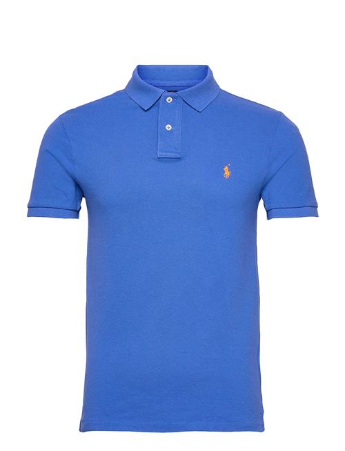 Slim Fit Mesh Polo Shirt Polo Ralph Lauren Blue