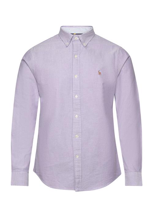 Slim Fit Oxford Shirt Polo Ralph Lauren Purple