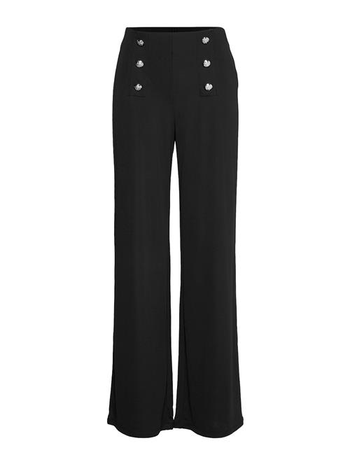 Stretch Jersey Wide-Leg Pant Lauren Ralph Lauren Black