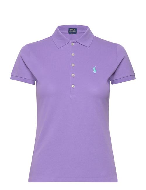 Slim Fit Stretch Polo Shirt Polo Ralph Lauren Purple