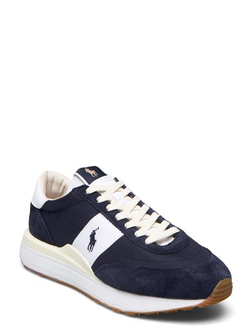 Train 89 Suede & Oxford Sneaker Polo Ralph Lauren Patterned