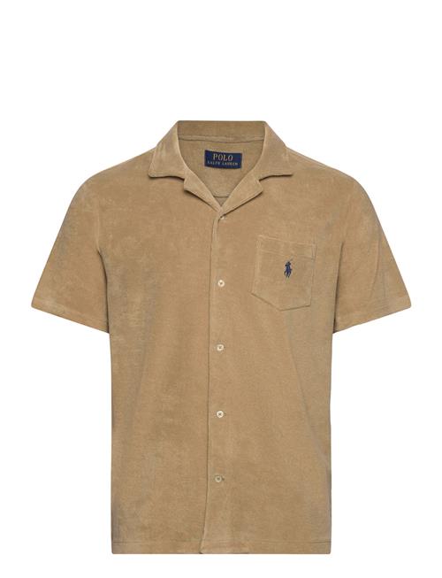 Terry Camp Shirt Polo Ralph Lauren Beige